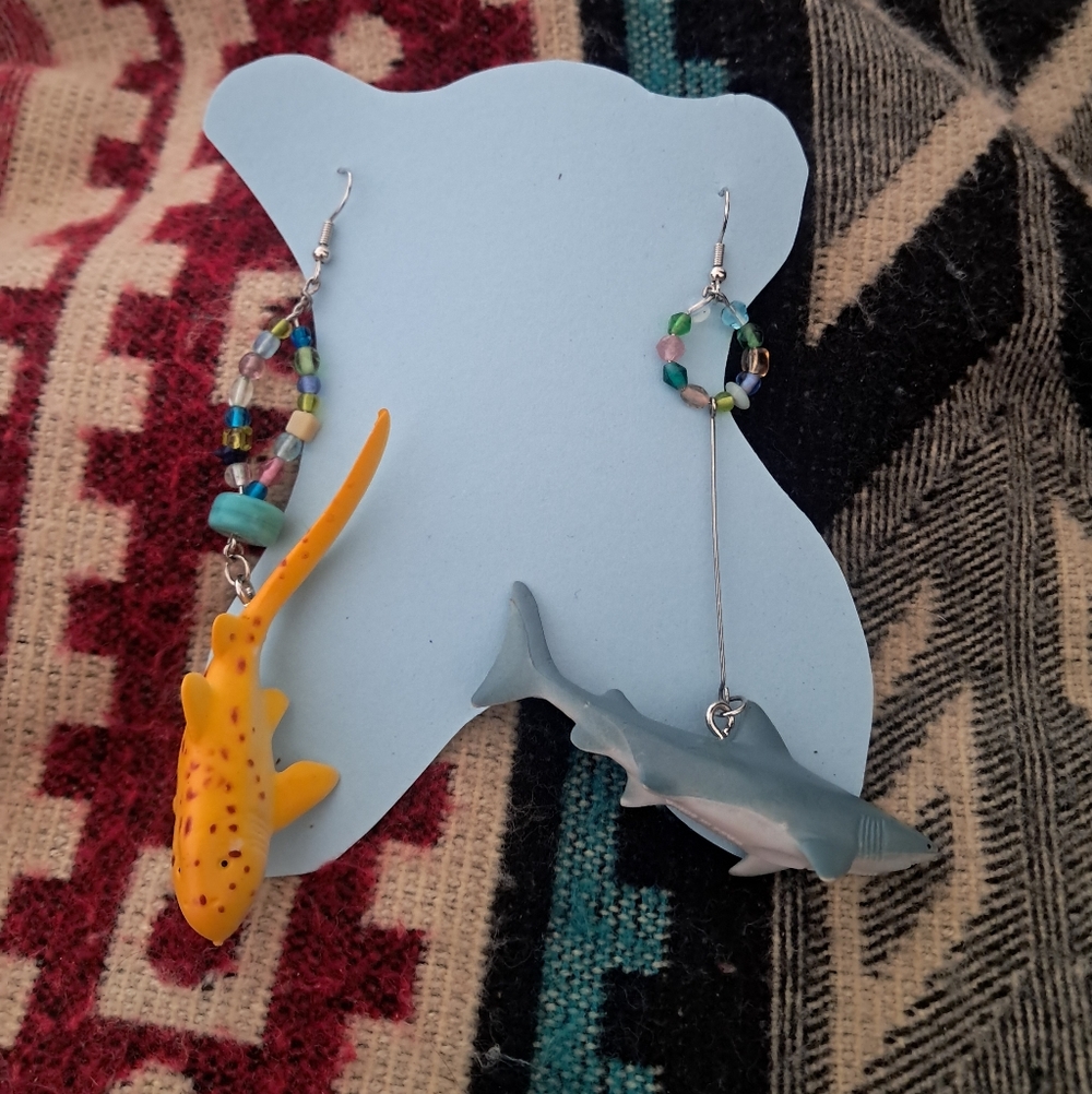 Shark Earrings